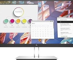 HP ELITEDISPLAY E24 G4 (23.8 INCH) FULL HD MONITOR 9VF99AA WITH HP EYE EASE MFR KEY FEATURES 24 INCHES 24 IPS LED BACKLIT FHD 1920 X 1080 BLUE LIGHT FILTER HDMI VGA DISPLAYPORT MONITOR ASPECT RATIO 16:9 SCREEN SURFACE DESCRIPTION GLOSSY DISPLAY: IPS USB-A 3.2 GEN 1