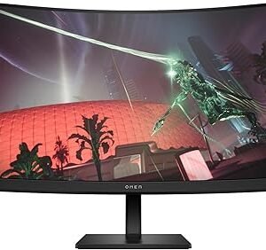HP OMEN 31.5-INCH QHD 165HZ CURVED GAMING MONITOR - OMEN 32C PART NUMBER 780K6AA#ABA KEY FEATURES 31.5 16:9 1500R CURVED VA PANEL DISPLAYPORT HDMI QHD (1440P) 2560 X 1440 AT 165 HZ FREESYNC PREMIUM 1 MS (OVERDRIVE) RESPONSE TIME 3000:1 STATIC CONTRAST RATIO 400 NIT BRIGHTNESS 16.7 MILLION COLORS WITH HDR