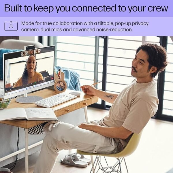 HP 27 ALL-IN-ONE INTEL CORE I7-1355U 16GB/512SSD 27" TOUCHSCREEN FREEDOS