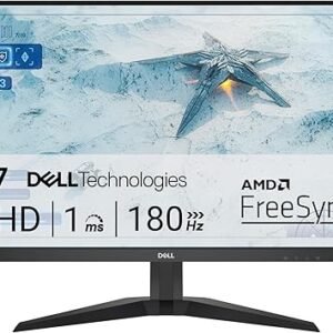 DELL 27 INCHE QHD (2560X1440P) GAMING MONITOR - G2725D MFR G2725D KEY FEATURES 27 INCHE QHD (2560X1440) 180HZ IPS 1MS AMD FREESYNC 99% SRG DISPLAYPORT HDMI BLACK COLOR