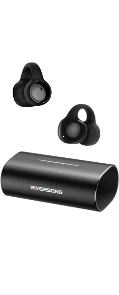 Riversong Air Clip L3 True Wireless Noise Cancellation Earbuds Black (EA317)