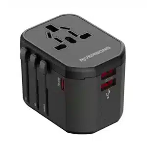 Riversong 4-in-1 20W Universal Travel Adapter (Charger) - AD108 (AD108)