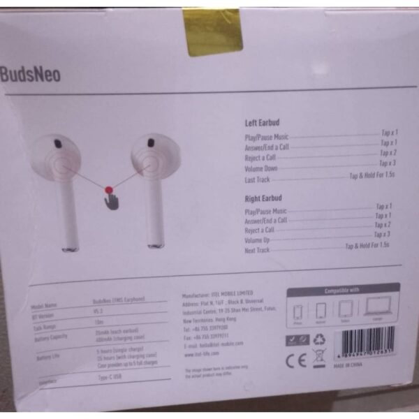 itel BudsNeo Wireless to Wonderful