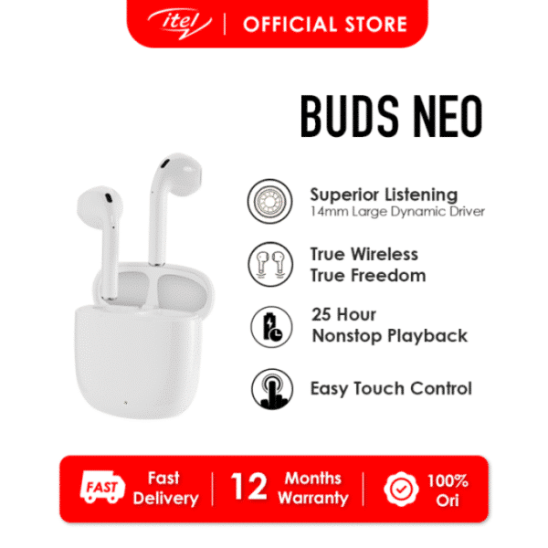 itel BudsNeo Wireless to Wonderful