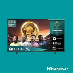 Hisense TV QLED 75 Inch Q6Q 4K Smart HISTV75Q6Q