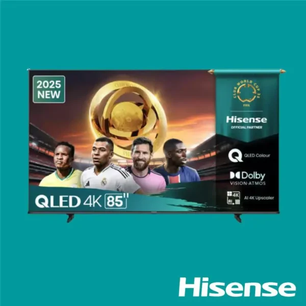Hisense TV QLED 85 Inch Q6Q 4K Smart HISTV85Q6Q