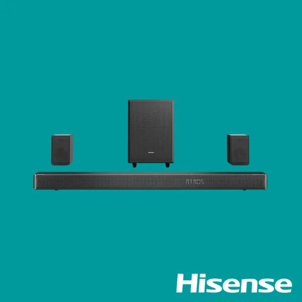 Hisense Soundbar with Subwoofer 420W 5.1.2CH (AX5120G) HISAUD5120G-AX