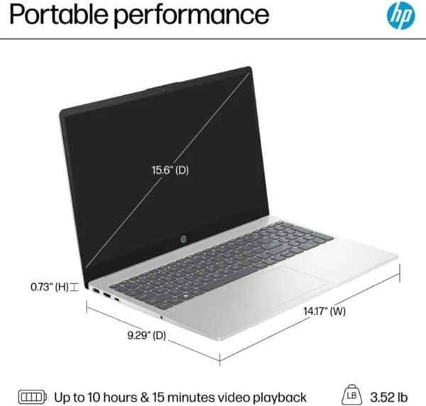 HP 15-FD0023 12th Gen Intel® Core™ i3-1215U Features