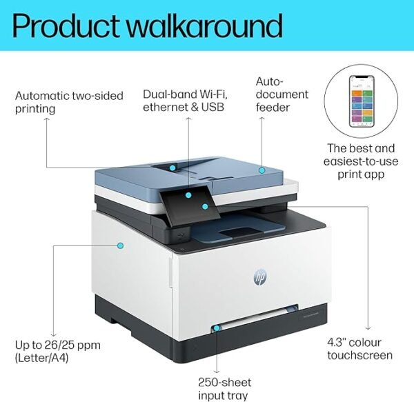 HP Color LaserJet Pro MFP 3303sdw | All-in-One Printer Print / copy / scan | (499M6A)