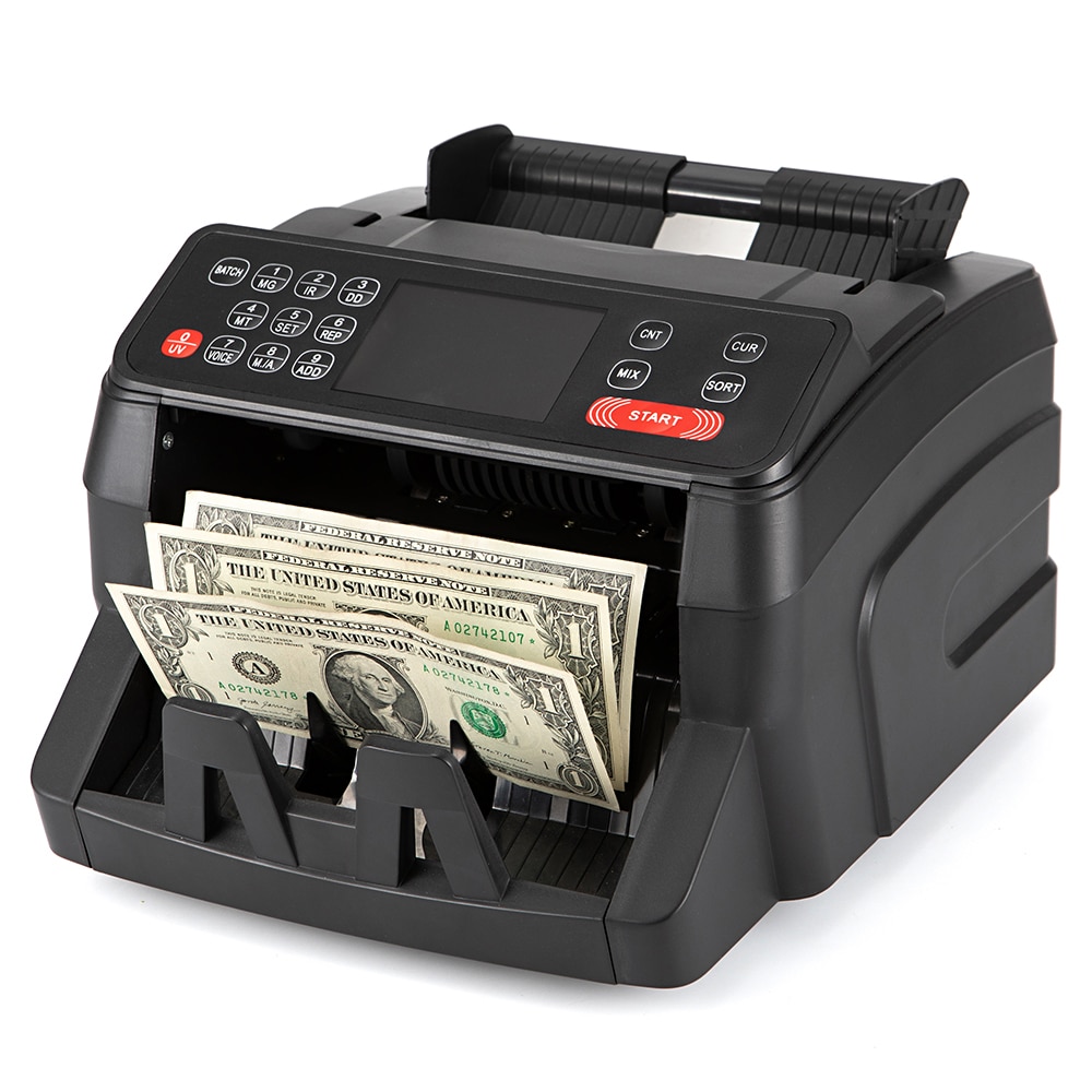 Numen SH-2830 PIECE COUNTING/VALUE COUNTING AS OPTIONS TFT/LCD DISPLAY AS OPTIONS HEAVY-DUTY MONEY COUNTING MACHINE DETECTING BY UV/MG/DD/IR-IMAGE(OPTION) FREELY CUSTOMIZATION OF CONTROL PANEL