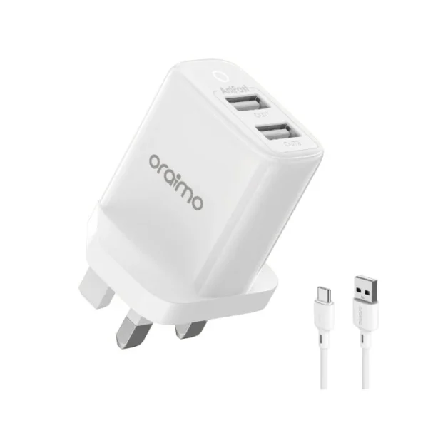 Oraimo Charger FireFly 2U OCW-U67D+L53
