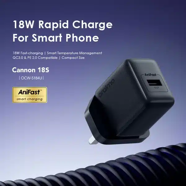 Oraimo Charger Cannon18S OCW-5184U+C53