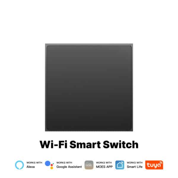 Star Feather Series WiFi Smart Switch Push Button With Neutral Light Scene 2in1 Switch