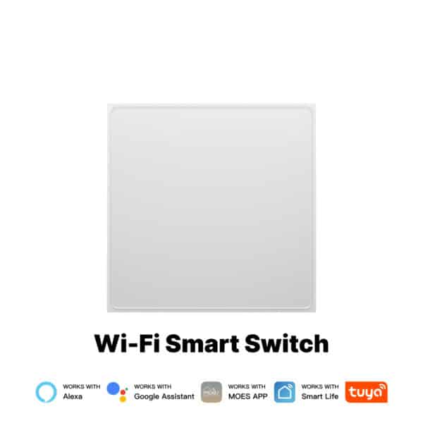 Star Feather Series WiFi Smart Switch Push Button With Neutral Light Scene 2in1 Switch