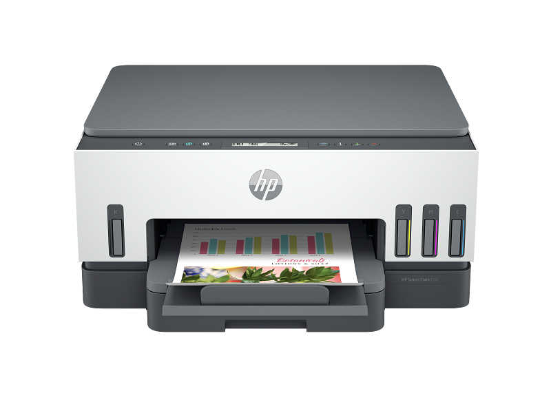 HP Smart Tank 720 All-in-One Printer Print / scan / copy / wireless (6UU46A#BEW)