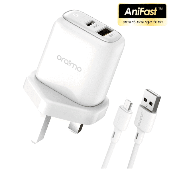 Oraimo Charger FireFly 2U OCW-U67D+L53
