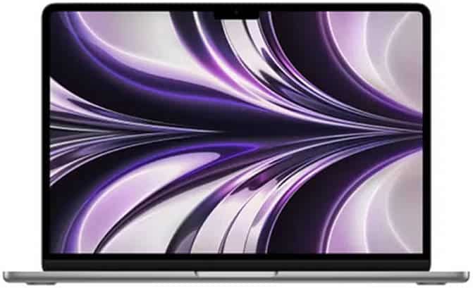 Apple MacBook Pro MNEH3 13.3-Inch Display Apple M2 chip with 8-core CPU and 10-core GPU, 8GB 256GB SSD, English Keyboard Space Grey
