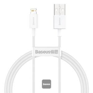 Baseus Superior Series Fast Charging Data Cable USB to iP 2.4A 1m White CALYS-A02