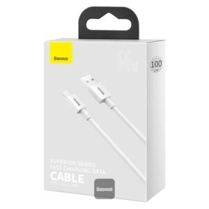 Baseus Superior Series Fast Charging Data Cable USB to Type-C 66W 1m Black CATYS-01