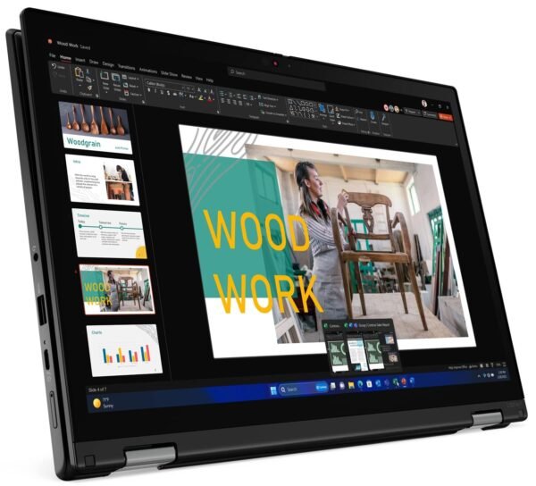 Lenovo ThinkPad L13 2-IN-1 Gen 5 14th Gen Intel Core™ Ultra 5 135U 1.6GHz up to 4.4GHz256GB SSD M.2 2280 PCIe Gen4 TLC Opal 16GB LPDDR5-7500MT/s (Soldered)13.3 (1920x1200) TOUCHSCREEN Display Integrated Intel Graphics Windows 11 Pro BLACK BACKLIT KEYBOARD Fingerprint Reader Lenovo Integrated Pen + Trackpad (21LM0034US)