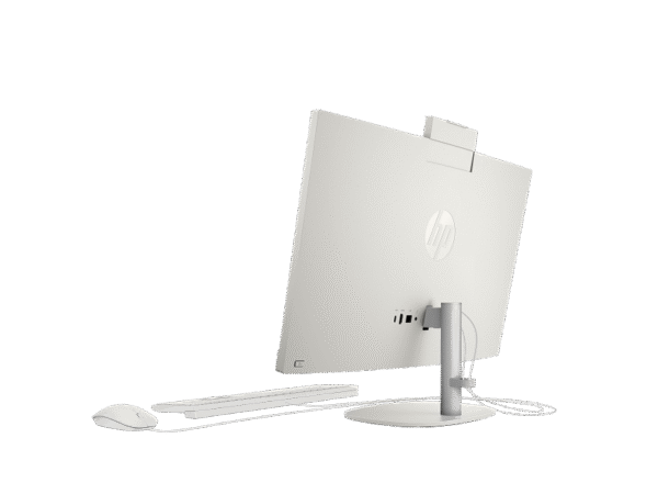 HP ALL-IN-ONE 24-CR0129NH DESKTOP PCKEY 13TH GENERATION INTEL COREI7 – 1355U PROCESSOR 16GB DDR4 RAM 1TB M.2 NVME SOLID STATE DRIVE (SSD) 23.8 INCHES SCREEN FHD 1920 X 1080 IPS DISPLAY INTEL IRIS XE GRAPHICS CAMERA BLUETOOTH WI-FI INTEGRATED INTEL GRAPHICS USB WIRED KEYBOARD AND MOUSE FREEDOS WHITE COLOR