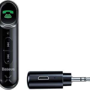 Baseus BSBA-02 AUX Wireless Audio Receiver Black WXQY010001