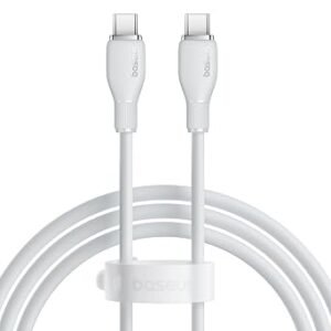 Baseus Pudding Series Fast Charging Cable Type-C to Type-C 100W 2m Stellar White P103557022 21-B2