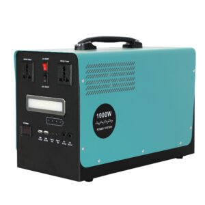 ALLTOP Solar Energy System for Outdoor Camping 1000W portable power station 1.2kwh with Panel