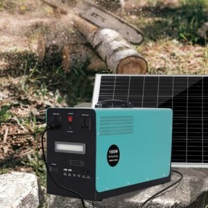 ALLTOP Solar Energy System for Outdoor Camping 1500W portable power station 1.5kwh with Panel