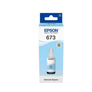 Epson EcoTank T6735 Light Cyan Ink Bottle 70ml L800 L805 L810 L850 L1800 C13T67354A
