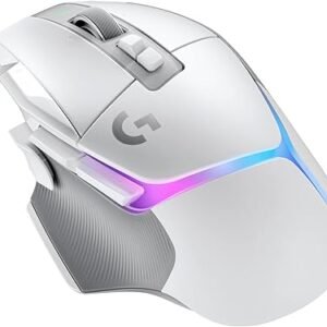 LOGITECH G502 X PLUS - LIGHTSPEED Wireless RGB Gaming Mouse - WHITE/PREMIUM - 2.4GHZ 910-006172
