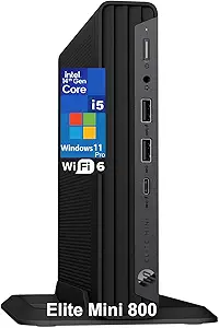 HP Elite MINI 800G9 INTEL CORE15 14TH GEN 512SSD 16GBRAM WLAN DOS 622X3ET
