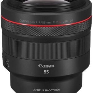 Brand Canon Focal length description 85mm Lens type Full-Frame Compatible mountings Canon RF Camera lens description Rf 85mm F1.2 L USM Ds