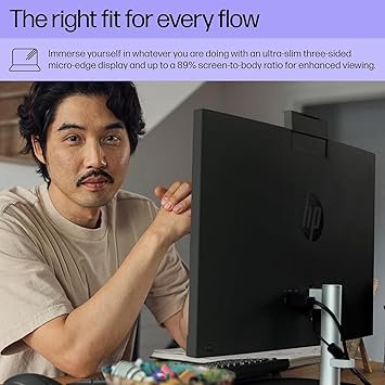 HP 24 ALL IN ONE INTEL UTRA5 125U UP TO 4.3GHZ) 512SSD 16GB RAM 24 INCHES FHD1GBE LAN WLAN TOUCHSCREEN DOS JET BLACK COLOUR PN: AOCL9EA HP 24 ALL IN ONE INTEL UTRA5 125U UP TO 4.3GHZ) 512SSD 16GB RAM 24 INCHES FHD1GBE LAN WLAN TOUCHSCREEN DOS JET BLACK COLOUR PN: AOCL9EA