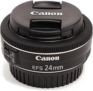 Canon EF-S 24mm f/2.8 STM Lens for Crisp Images