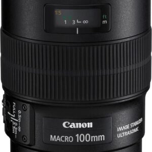 CANON LENS EF 100MM MICRO F/2.8 IS USM