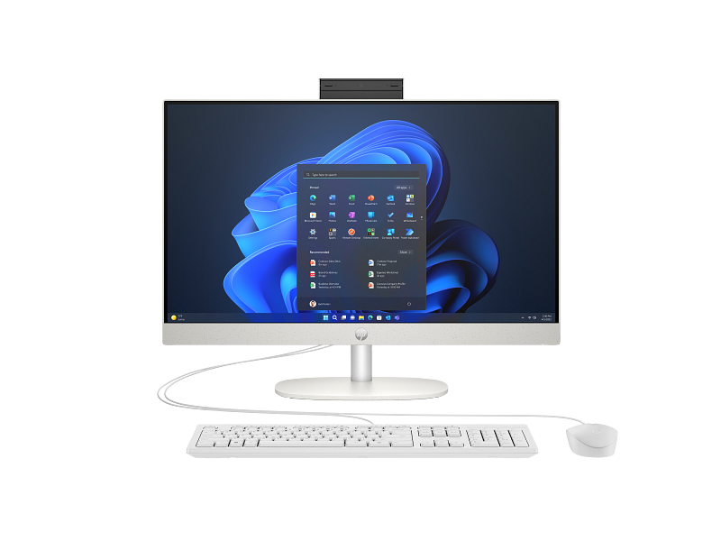 HP 240 G10 24'' AIO DESKTOP INTEL CORE I3 8GB/512SSD FREEDOS 23.8" (9M9M9AT) BLACK