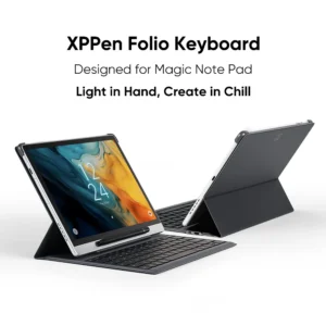 XPPEN ACK09 Folio Keyboard for Magic Note Pad