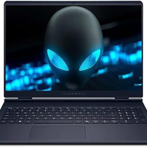 Dell Alienware 16 Aurora AC16250 Gaming Laptop 2.5ghz Intel Core™️ Core7 240H (10 Cores 16 Threads 24MB L3 Cache 5.20GHz Max Turbo Frequency) 1TB NVMe M.2 PCIe Gen5 SSD 16GB RAM DDR5 5600MHz 16inches WQXGA 120Hz Refresh Rate 3ms 100% DCI-P3 500 nit ComfortView+ NVIDIA G-SYNC + Advanced Optimus AlienFX Keyboard lighting 8GB NVIDIA GeForce RTX 5060 RTX GDDR7 Graphics Face Unlock Multi-touch Precision touchpad