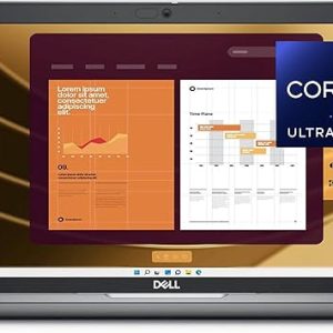 Dell Latitude 5450 1st Generation Intel Core Ultra 5 135U vPro (4.40GHz Max Turbo Frequency 12 Cores 14 Threads 12MB Cache) 512GB SSD 16GB (2 x 8GB) RAM DDR5 5600MHz 14.0" FHD (1920 x 1080) Non-Touch Display Backlit Keyboard IR Camera Windows 11 Pro