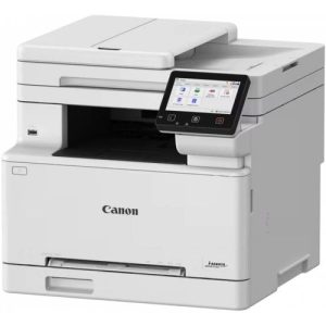 Canon imageCLASS MF664Cdw 27 ppm 5″ color touchscreen auto‑duplex Wi‑Fi/LAN 250‑sheet cassette. Solid for small offices; lower duty cycle than the 753 series