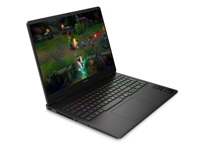 HP OMEN 16-AN0001 Slim (High-performance gaming · OMEN series) – Intel Core Ultra 7 255H (Series 2 up to 5.1GHz) 16GB DDR5-5600 (UPGRADABLE) 1TB PCIe Gen4 NVMe SSD (UPGRADABLE) 16" WUXGA 165Hz IPS NVIDIA GeForce RTX 5060 Laptop GPU – 8GB GDDR7 DEDICATED VRAM (Next-Gen Ray Tracing · AI Frame Generation) OMEN ADVANCED THERMALS BACKLIT KEYBOARD Windows 11 Shadow Black PN: BG8H5UA#ABA