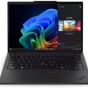 Lenovo ThinkPad T14 Gen 6 (Enterprise performance · high-efficiency AI deployment) – Intel Core Ultra 7 258V (Series 2 AI-enabled processor) 32GB LPDDR5x RAM (ONBOARD – NON-UPGRADABLE) 512GB PCIe NVMe SSD 14" WUXGA (1920×1200) IPS Anti-Glare Display Intel Arc Graphics Wi-Fi 6E Bluetooth FHD IR CAMERA + PRIVACY SHUTTER FINGERPRINT READER BACKLIT KEYBOARD Thunderbolt USB-C FreeDOS Black PN: 21QG0055UE