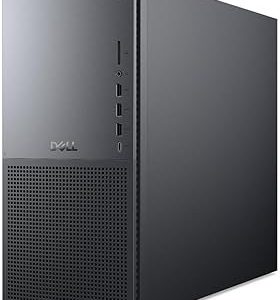 DELL TOWER PLUS GAMING DESKTOP PC * (TOWER) MODEL NUMBER: EBT2250KEY FEATURES 15TH GENERATION SERIES 1 PROCESSOR: INTEL ULTRA 7 – 265 RAM: 32 GB DDR5 5600 MEMORY STROAGE: 1TB M.2 NVME SOLID STATE DRIVE (SSD) GRAPHICS: NVIDIA GeFORCE RTX 5060Ti 8GB DEDICATED GRAPHICS WI-FI 7 & BLUETOOTH WIRELESS LAN SD CARD READER HDMI & USB TYPE-C USB WIRED KEYBOARD AND MOUSE WINDOWS 11 HOME BLACK COLOR