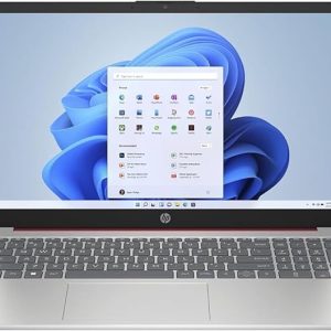 HP-15-FD0531NIA Intel Corei3-1315U 13THGEN 4GB DDR4| 256-SSD Backlit-KB DOS |15.6" FHD DOS Natural Silver B82HWEA