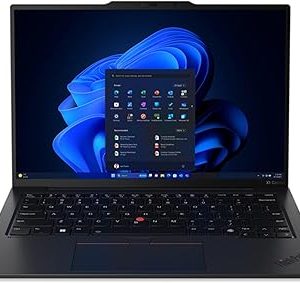 Lenovo ThinkPad X1 Carbon Gen 12 (Executive ultralight · ThinkPad flagship) – Intel Core Ultra 7 155U (Series 1) base 1.70GHz up to 4.80GHz 32GB LPDDR5X ONBOARD – NON-UPGRADABLE 512GB SSD NVMe PCIe Gen4 14-inch 1920×1200 IPS BACKLIT KEYBOARD FINGERPRINT READER Windows 11 Pro Eclipse Black PN: 21KC0046US