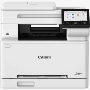 Canon imageCLASS MF667Cdw 27 ppm same touchscreen adds a bit heavier paper handling + slightly higher duty cycle; also fax auto‑duplex networked