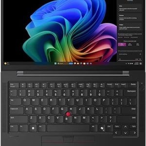 Lenovo ThinkPad T14s Gen 6 (Ultra-premium executive · AI-enabled business laptop) – Intel Core Ultra 7 258V (Series 2 AI-enabled processor) 32GB LPDDR5x RAM (ONBOARD – NON-UPGRADABLE) 1TB PCIe NVMe SSD 14" WUXGA (1920×1200) IPS Anti-Glare Display Intel Arc Graphics Wi-Fi 6E Bluetooth FHD IR CAMERA + PRIVACY SHUTTER FINGERPRINT READER BACKLIT KEYBOARD Thunderbolt USB-C FreeDOS Black PN: 21QX00MJUE