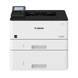 Canon i-SENSYS LBP226DW Laser Print only Print Speed: Up to 22 pages per minute Print Resolution: Up to 2400 x 600 dpi Monthly Duty Cycle: Up to 10,000 pages Connectivity: USB 2.0 Ethernet Wi-Fi Paper Handling: 150-sheet Mobile Printing