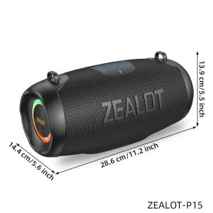 Portable Bluetooth Speaker – Product Overview This portable Bluetooth speaker is designed for outdoor entertainment, featuring modern Bluetooth 5.4 connectivity, RGB lighting effects, IPX6 water resistance, and multiple playback options. Key Specifications Feature Specification Battery Capacity 6000mAh (2 × 3000mAh 21700 cells) Bluetooth Version 5.4 Wireless Range Up to 10 meters Frequency Response 20Hz – 20kHz Signal-to-Noise Ratio ≥ 85dB Working Voltage 7.4V Distortion < 1% Charging Interface USB Type-C Charging Voltage DC 5V Playback Time Up to 3 hours Water Resistance IPX6 Lighting RGB Lighting Effects EQ Modes 3 Adjustable Sound Modes TWS Support Yes Playback Sources Bluetooth, TF/Memory Card, USB Drive, AUX Input Features & Benefits Bluetooth 5.4 Technology Faster and more stable wireless connections Improved power efficiency Better compatibility with smartphones, tablets, and laptops Multiple Playback Options Supports: Bluetooth streaming TF/Memory card playback USB flash drive playback AUX wired connection TWS (True Wireless Stereo) Pair two compatible speakers together Creates a wider stereo soundstage Ideal for parties and outdoor events RGB Lighting Effects Dynamic lighting synchronized with music Enhances the party atmosphere Adjustable EQ Modes Choose from three sound profiles: Standard Mode Bass Enhancement Mode Vocal/Clarity Mode IPX6 Water Resistance Resistant to splashes and rain Suitable for outdoor use, poolside gatherings, and camping Performance Assessment Strengths Latest Bluetooth 5.4 technology IPX6 water-resistant design RGB lighting effects TWS stereo pairing Multiple playback options USB-C charging Considerations 3-hour playback time is relatively short Signal-to-noise ratio (85dB) is decent but lower than premium speakers The charging time listed as "3–4 minutes" is likely a specification error; a 6000mAh battery would typically require several hours to fully charge Ideal For Outdoor gatherings Backyard parties Beach trips Camping Casual home entertainment